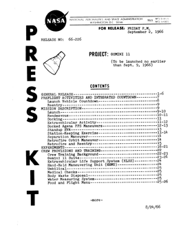 Gemini 11 Press