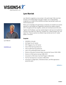 VISION54-Lynn Marriott Biography.Pages