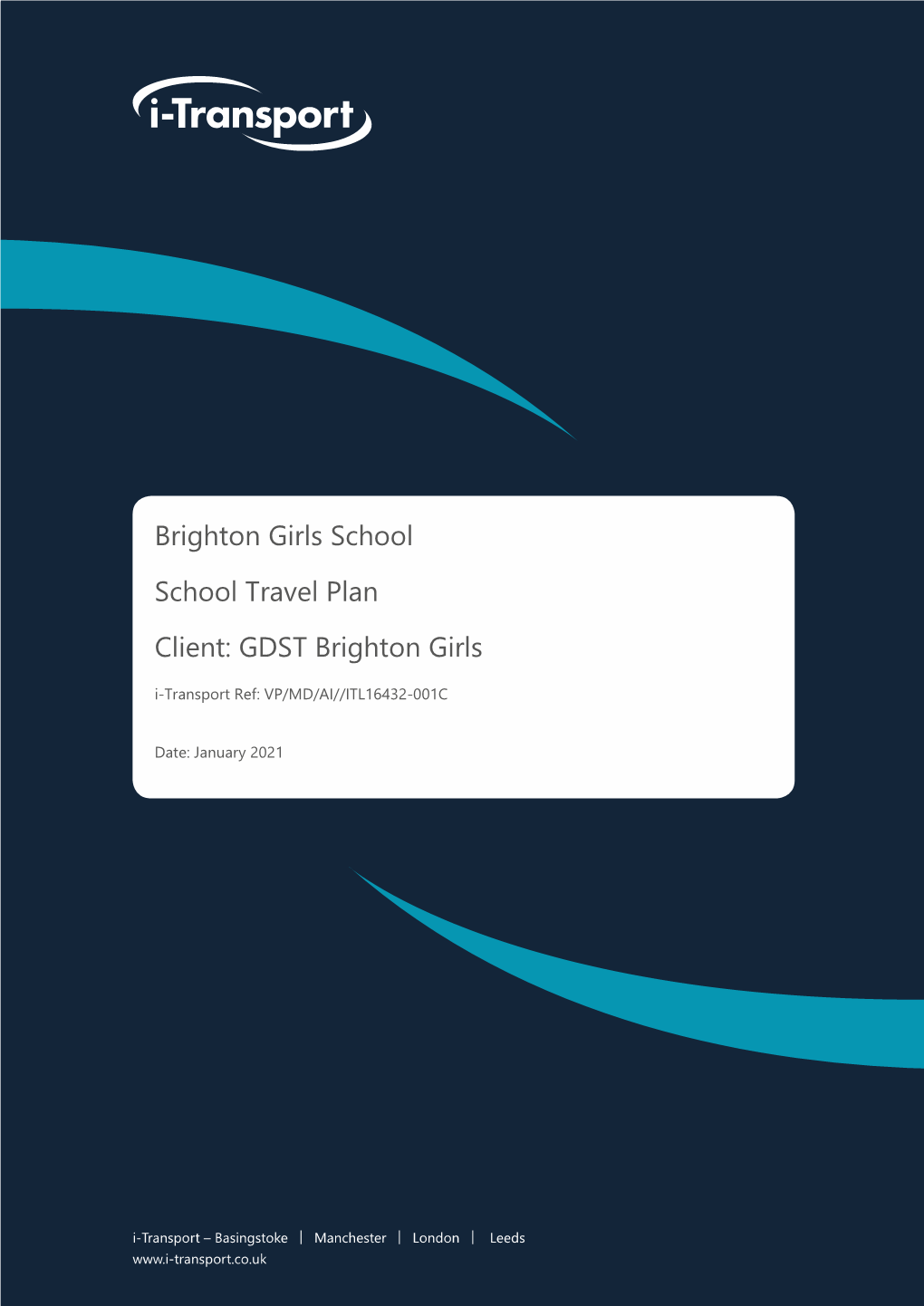 Brighton Girls School School Travel Plan Client