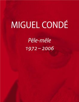 Miguel Condé Sitges 2007 Exhibition Catalogue