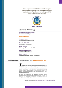 Journal of Primatology