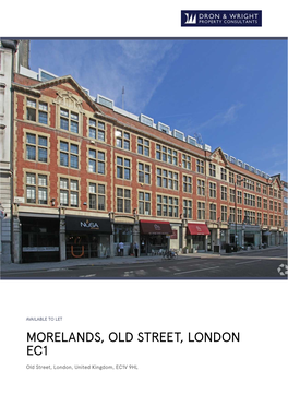 MORELANDS, OLD STREET, LONDON EC1 Old Street, London, United Kingdom, EC1V 9HL Morelands, Old Street, London EC1