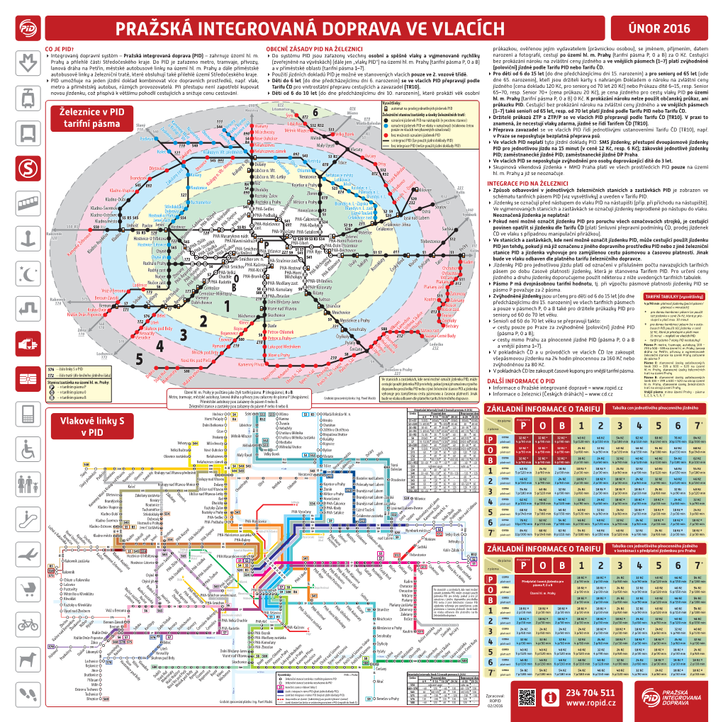 Pražská Integrovaná Doprava Ve Vlacích Ve Doprava Pražská Integrovaná R5