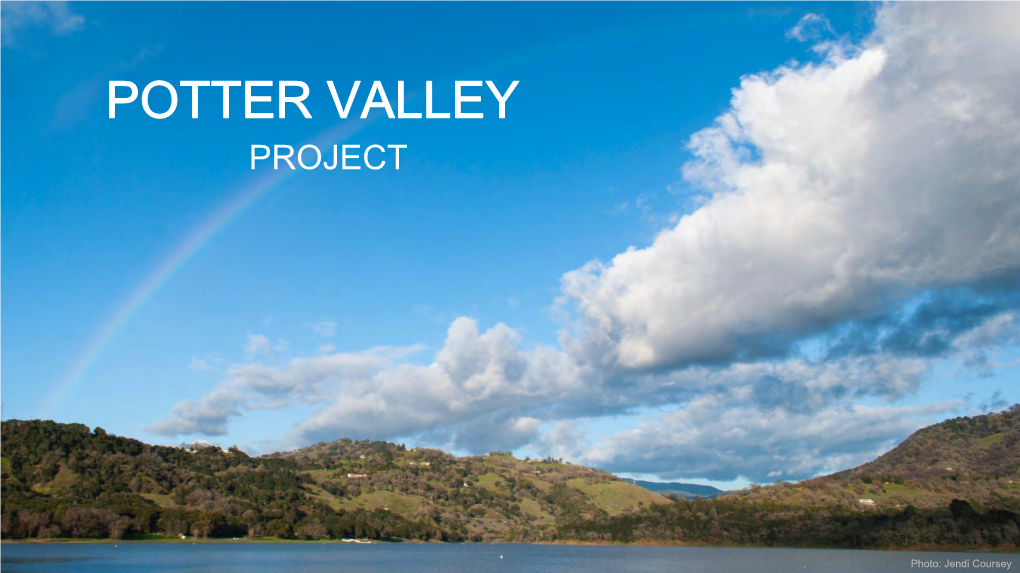 Potter Valley Project