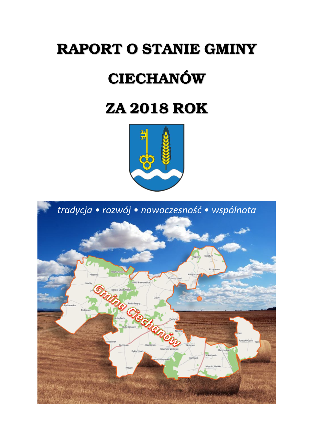 Raport O Stanie Gminy Ciechanów Za 2018 Rok