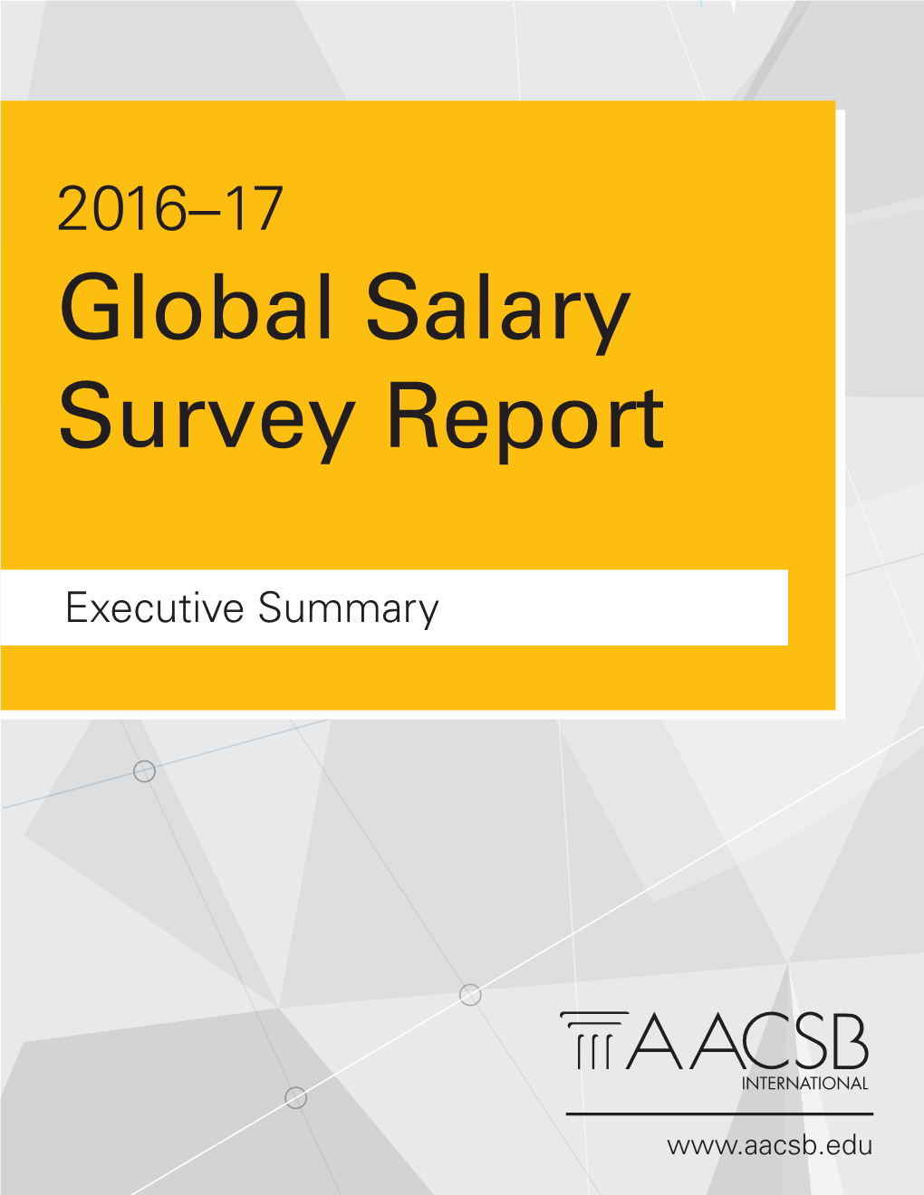 AACSB: 2016-17 Global Salary Survey Report