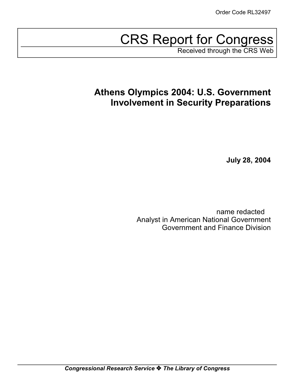 Athens Olympics 2004: U.S