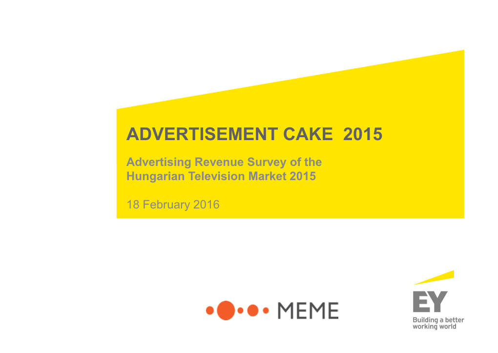 Advertisement Cake 2015