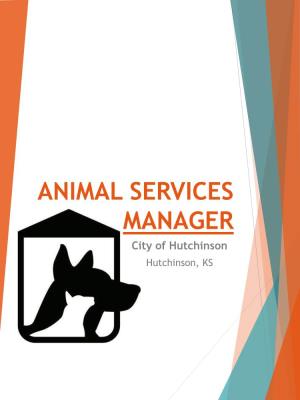 Animal Services Manager