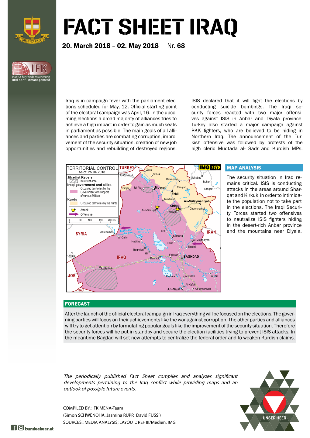 Fact Sheet Iraq Landesverteidigungsakademie 20