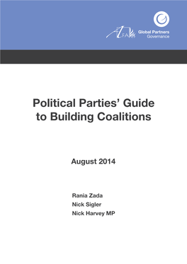 Political Parties' Guide to Building Coalitions