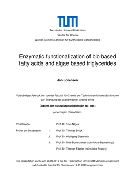 Rhodococcus Erythropolis Oleate Hydratase: a New Member in the Oleate Hydratase Family Tree – Biochemical and Structural Studies