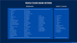 Travelr Fusion Engine Network