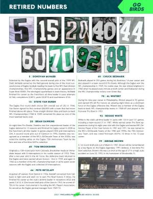 Retired Numbers