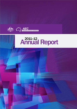 Australian Electoral Commission 2011-12 Annual Report