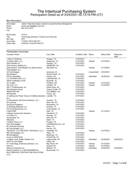 Bid Responders