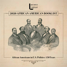 2020 African American Booklist
