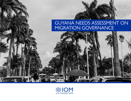 Guyana Needs Assessment on Migration Governance
