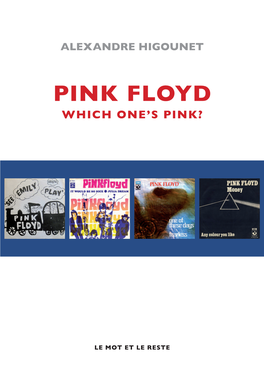 Pink Floyd. Which One's Pink?