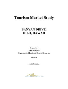 Tourism Market Study for Hilo, Hawaii