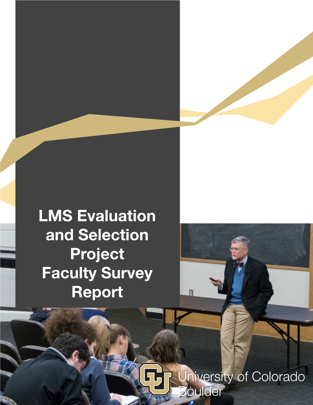 LMS Evaluation and Selection Project Faculty Survey Report 01 FACULTY REPORT