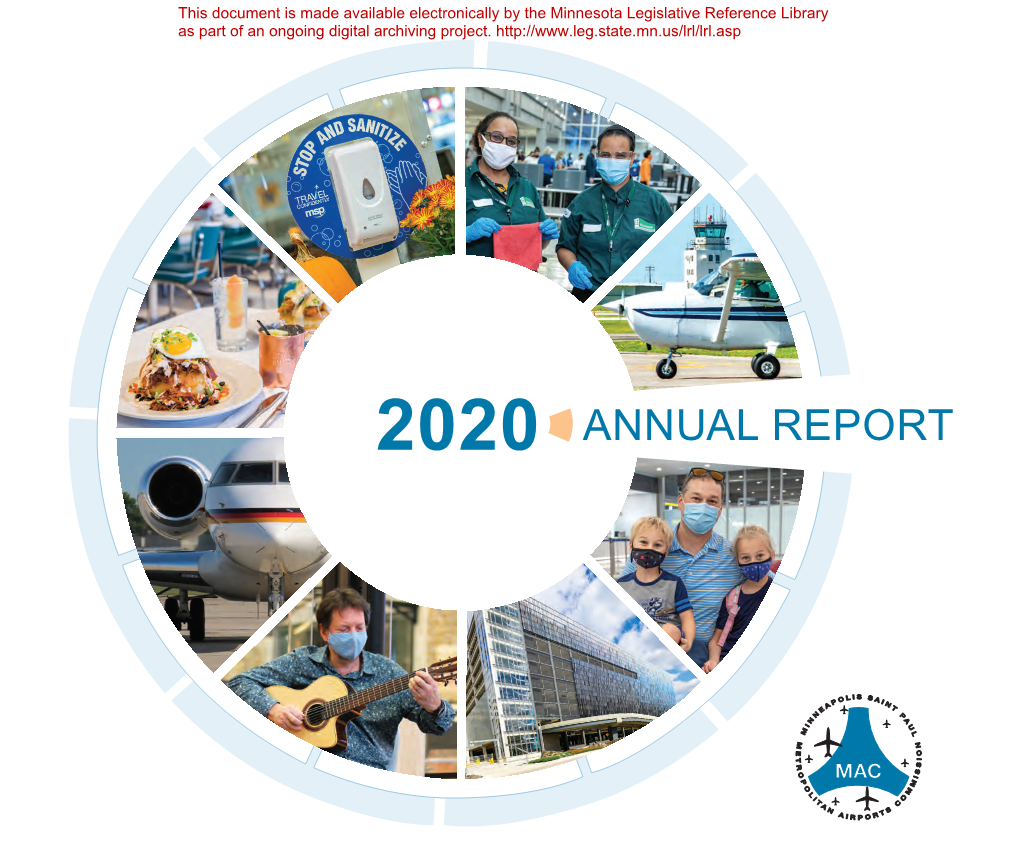 2020 Annual Report Greetings