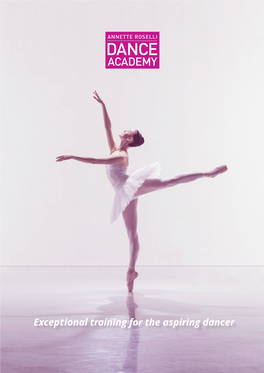 Annette Roselli Dance Academy's Prospectus