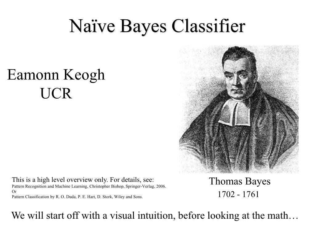 Naïve Bayes Classifier