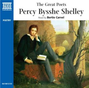 Percy Bysshe Shelley Read by Bertie Carvel POETRY