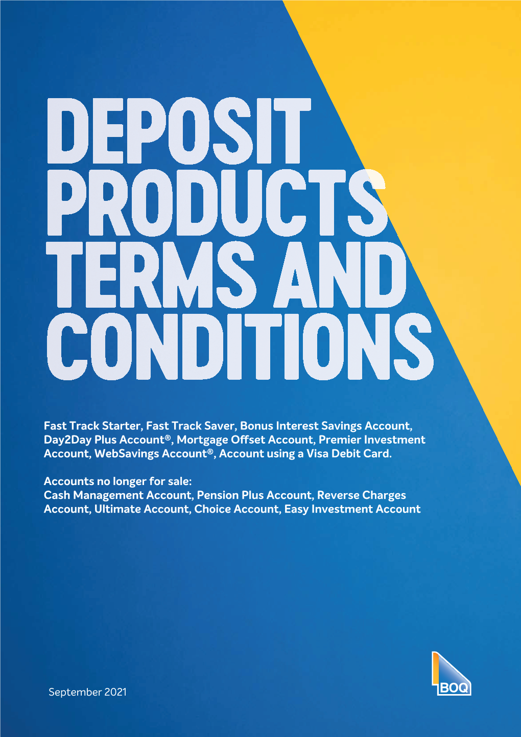 Deposit Products Terms and Conditions - Version 02/2007/19 2