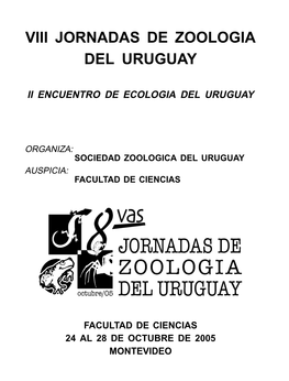 PUBLIC ESPECIAL Soc. Zool 2005 VIII Jornadas