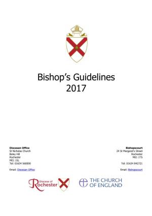 Bishops Guidelines)