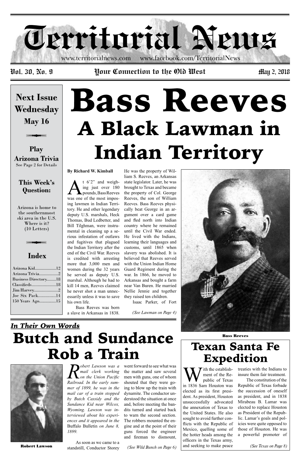 A Black Lawman in Indian Territory