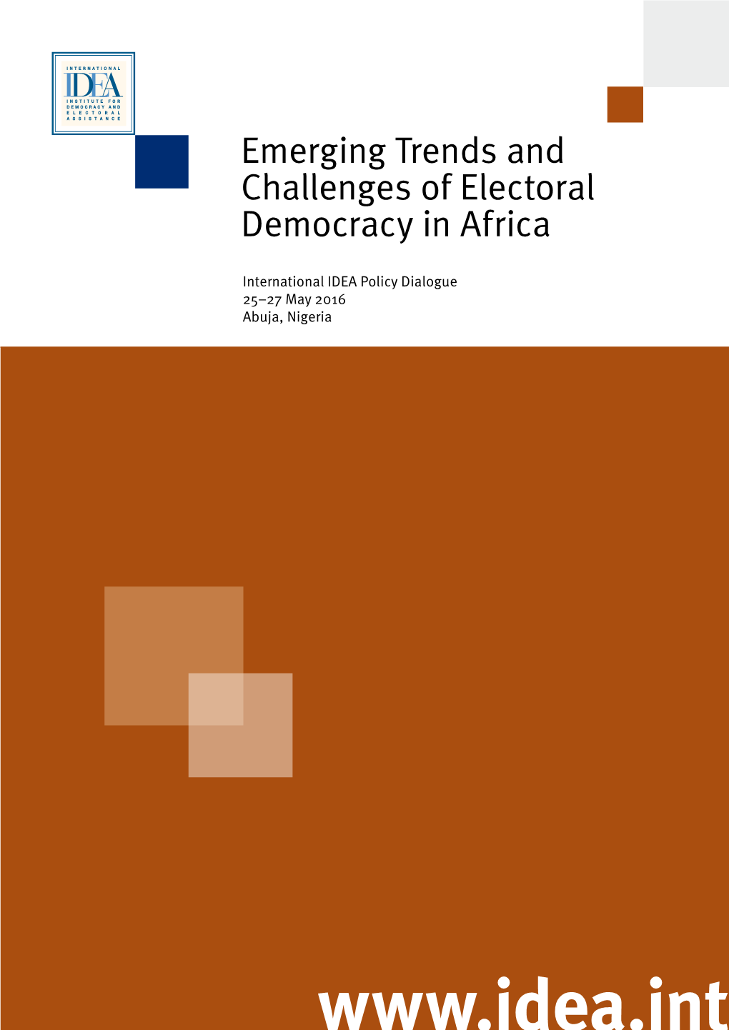 Emerging Trends and Challenges of Electoral Democracy in Africa