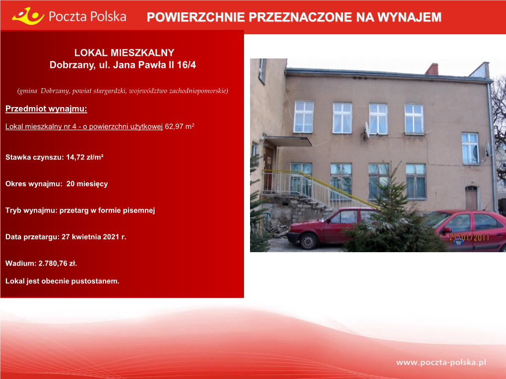 Prezentacja Korporacyjna Poczty Polskiej