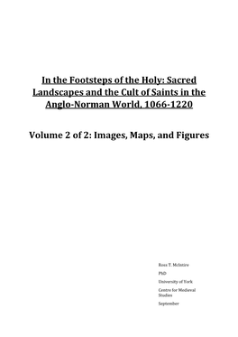 Sacred Landscapes and the Cult of Saints in the Anglo-Norman World, 1066-1220