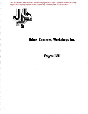 Urban Concerns Workshops Inc