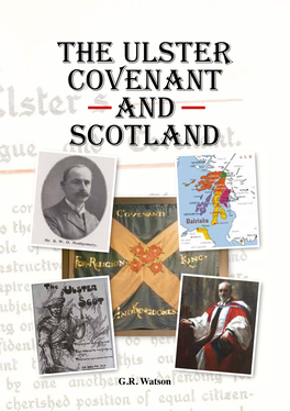 The Ulster Covenant and Scotland 1