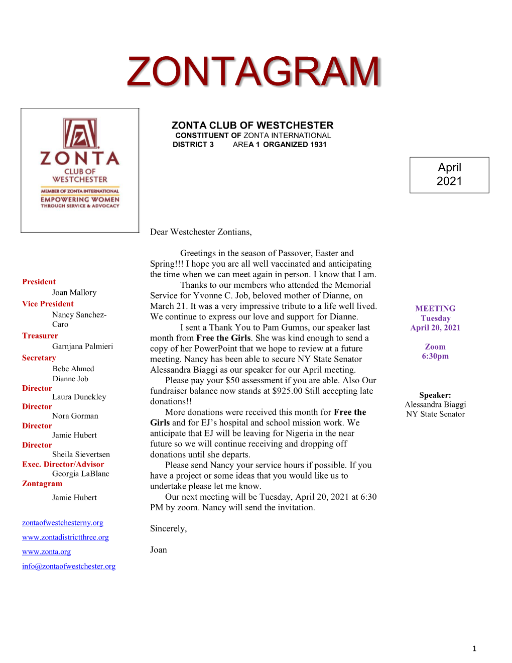 Zontagramapr2021 (Pdf)