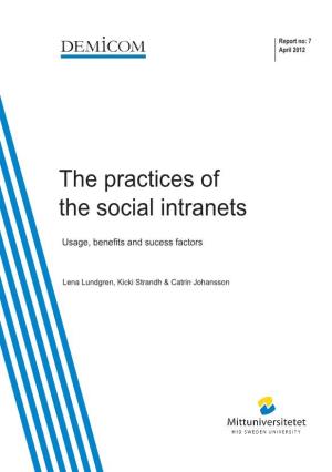 The Practice of Social Intranets
