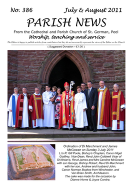 PARISH NEWS from the Cathedral and Parish Church of St