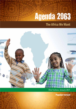 Agenda 2063 the Africa We Want