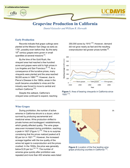Grapevine Production in California Daniel Geisseler and William R