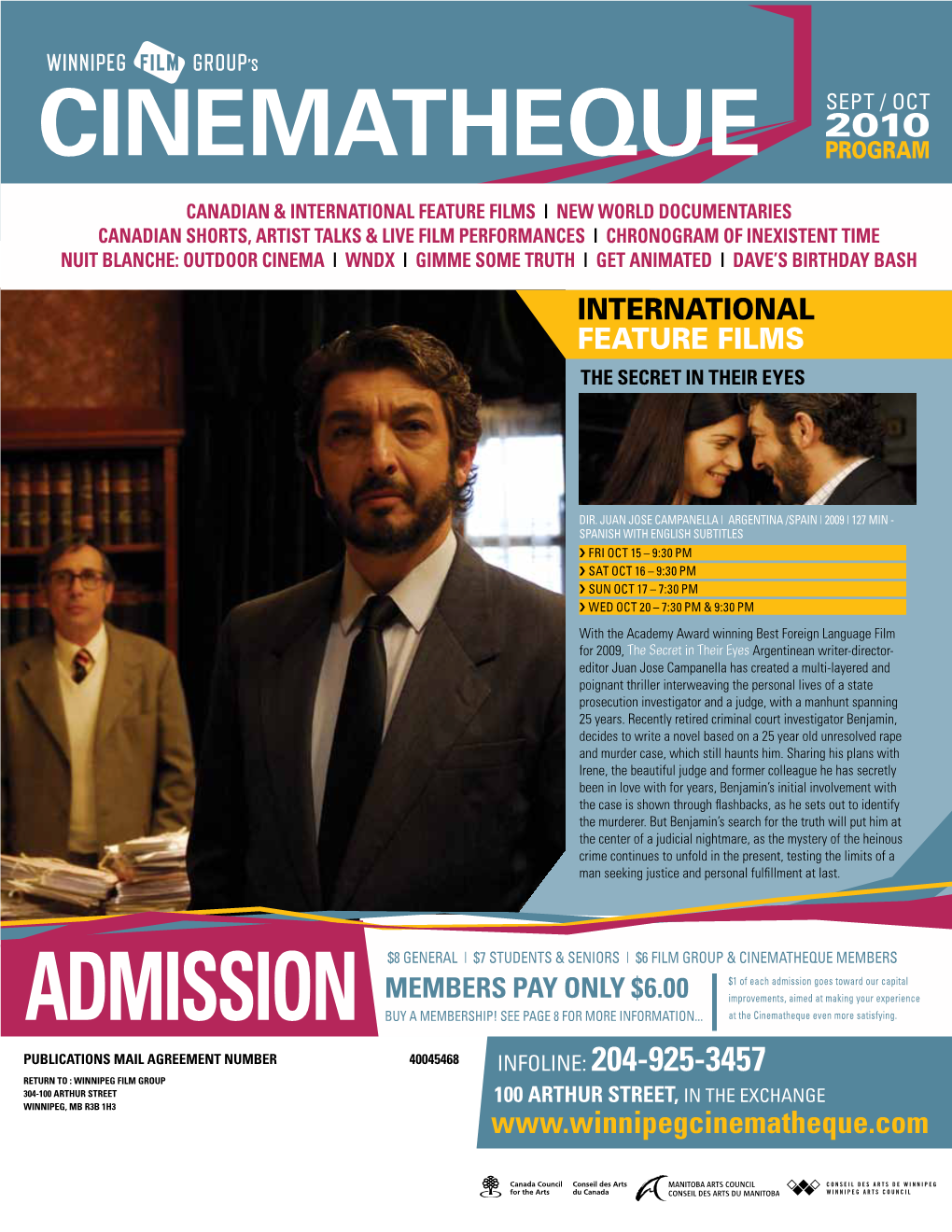 Cinematheque PROGRAM