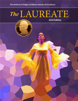 The LAUREATE 2019 Edition the Anthony N Sabga Caribbean Awards of Excellence the LAUREATE 2019