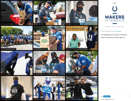 Indianapolis Colts 2020 Community Report