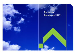 Company Catalogue 2019 Head Office Plaza Dª Elvira, 2 Urb
