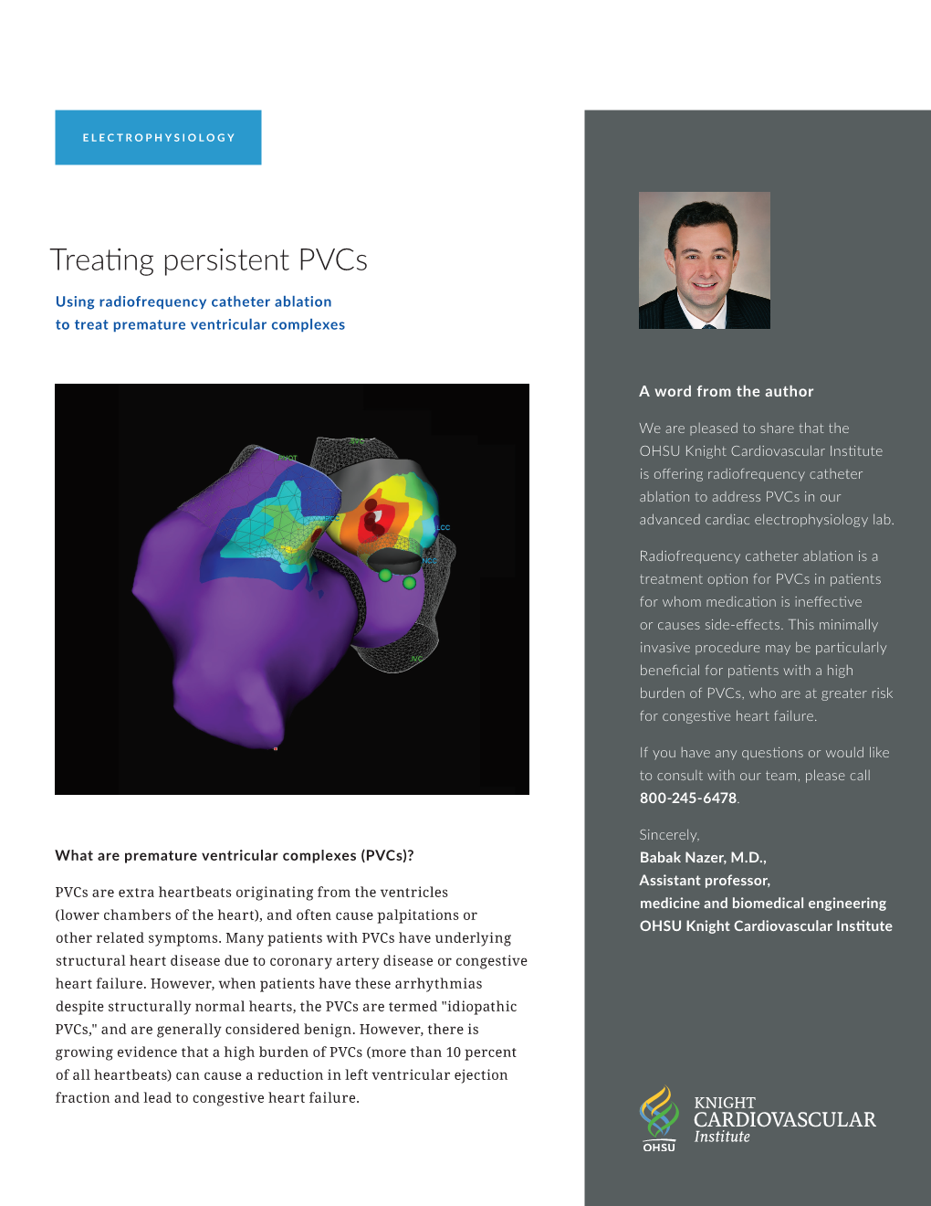 Treating Persistent Premature Ventricular Complexes (Pvcs)