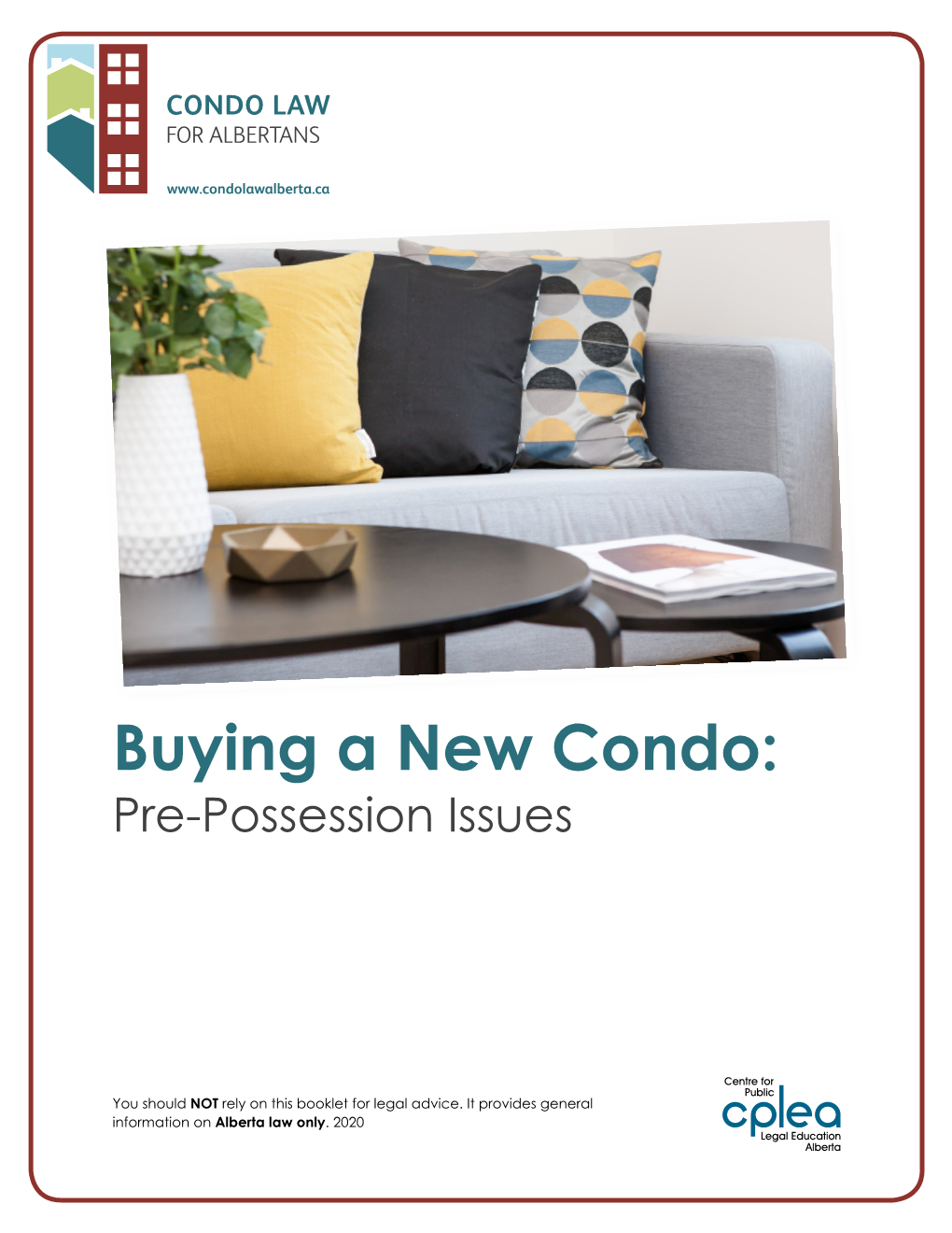 Buying a New Condo: Pre-Possession Issues
