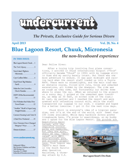 Blue Lagoon Resort, Chuuk, Micronesia +